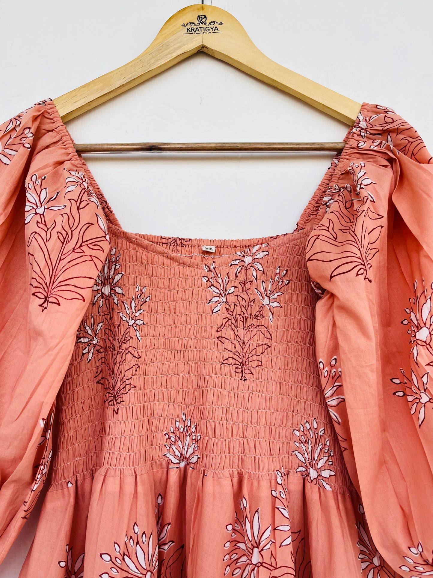 Summer Cottagecore Smocked Boho Dress for Women