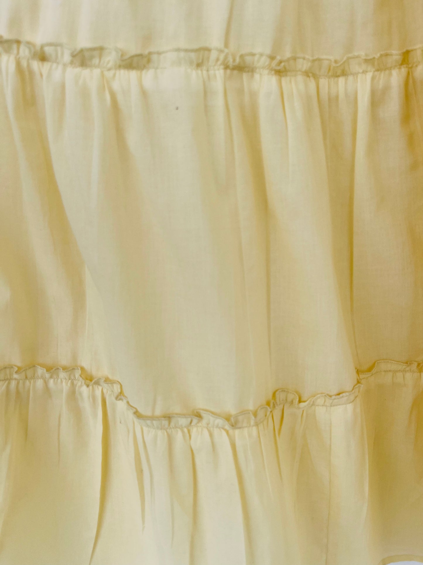 Cotton Tiered Maxi Skirt for Women – Casual Drawstring Summer Skirt