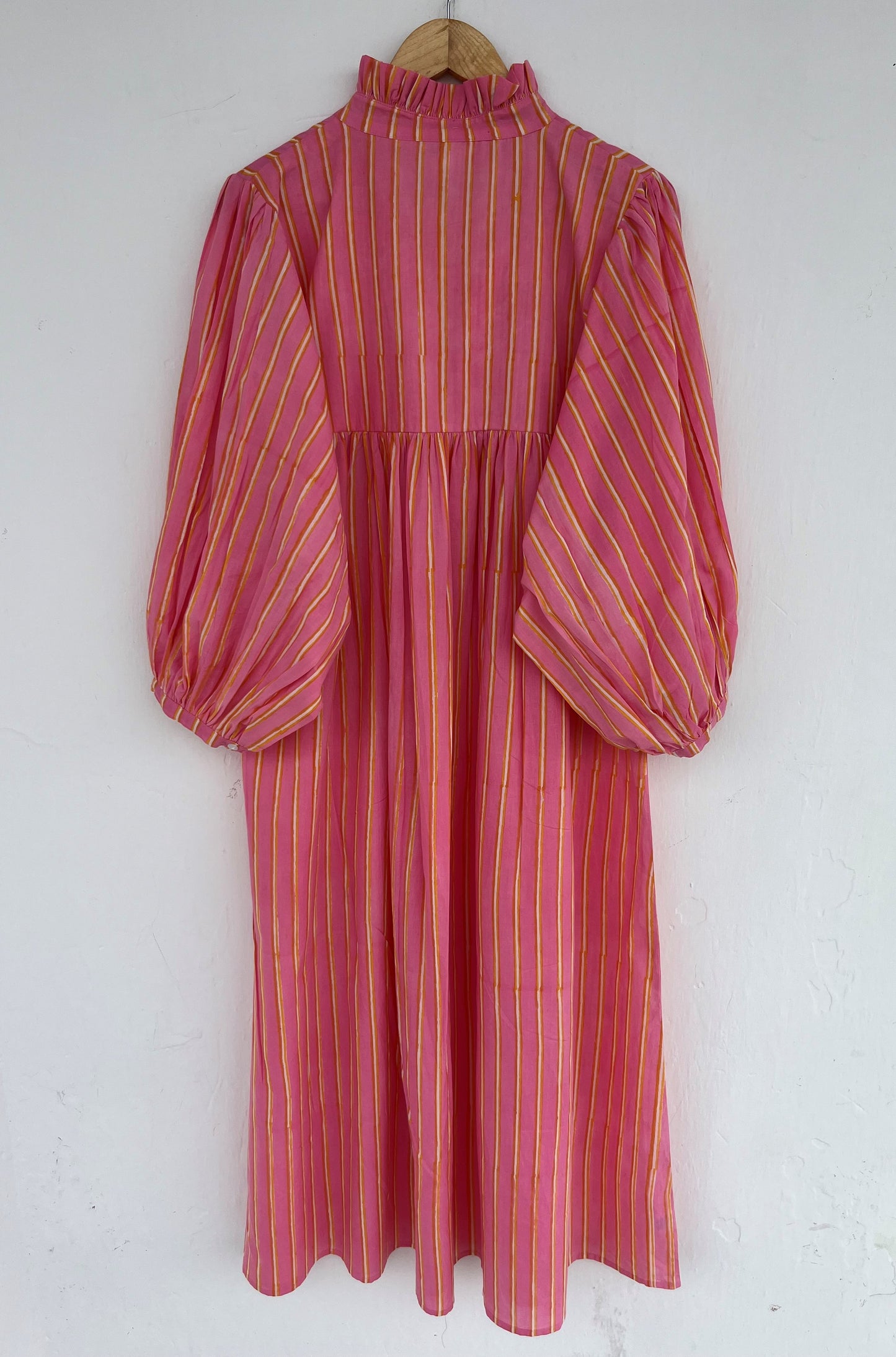 Loose Fit Pure Cotton Vacation Dress | Modest Lightweight Summer Wear