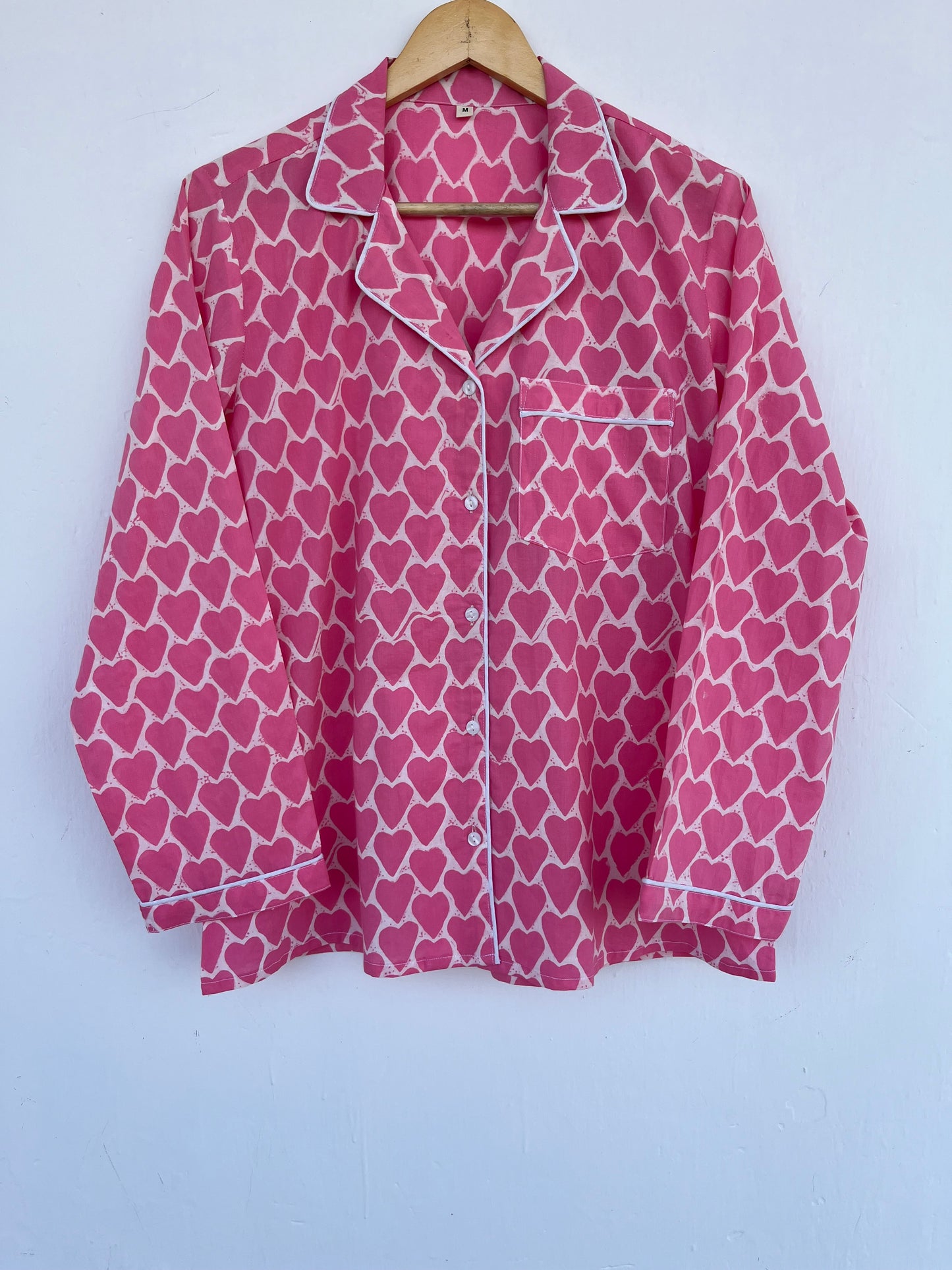 Pure Cotton Women Sleepwear | Ladies Boho PJ Set | Nightwear Cotton Set