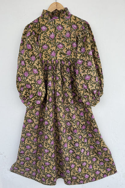 Pure Cotton Summer Long Maxi | Casual Everyday Women Dress | Bohemian Clothing