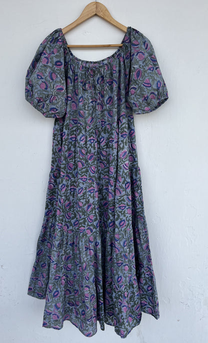 Breathable Cotton Long Summer Dress | Womens Boho Outfit | Everyday Wear