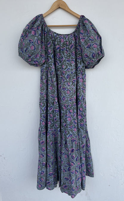Breathable Cotton Long Summer Dress | Womens Boho Outfit | Everyday Wear