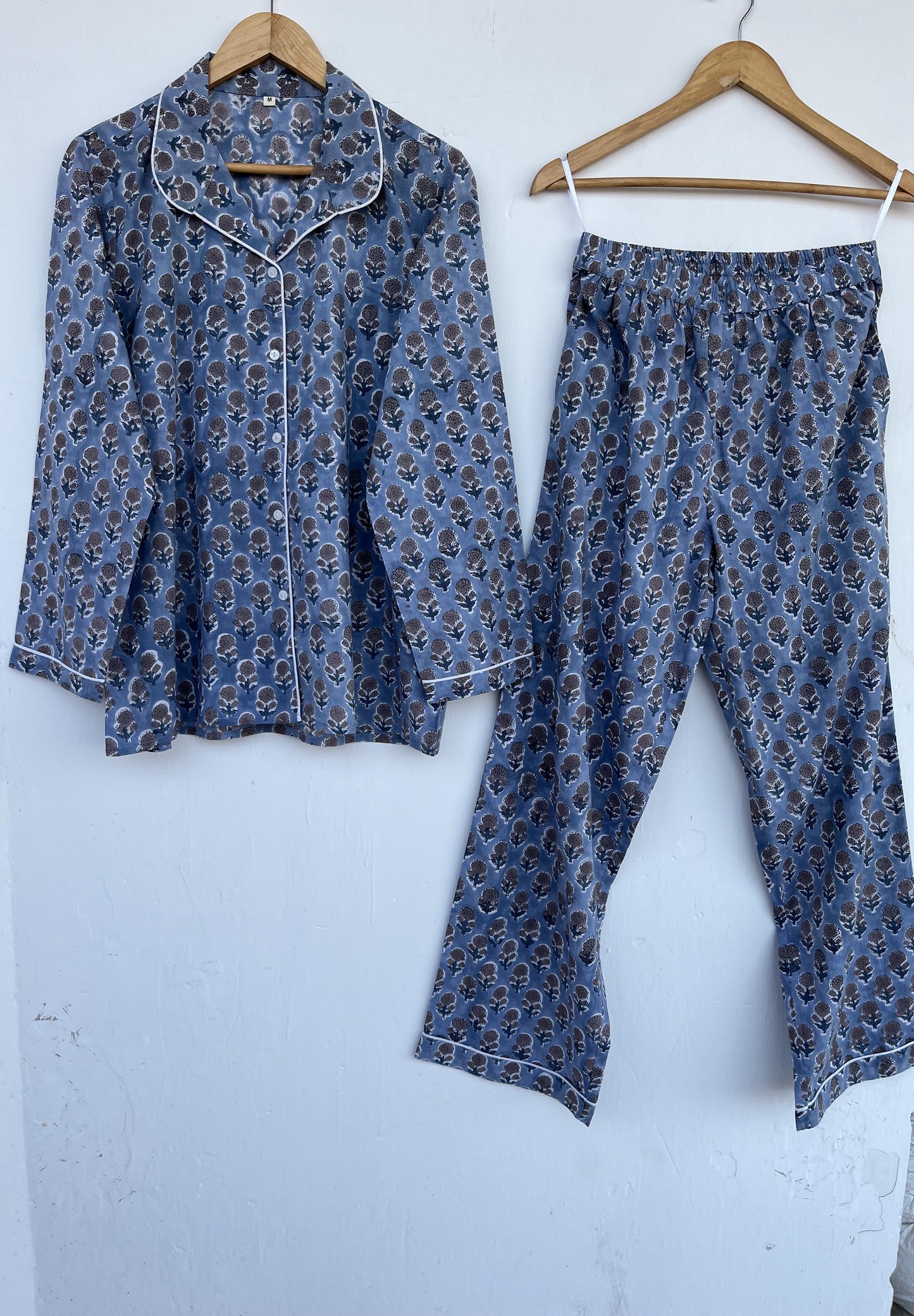 Hand Block Print Cotton Sets | Ladies Nightwear | Floral Sleepwear | Co-Ord Sets
