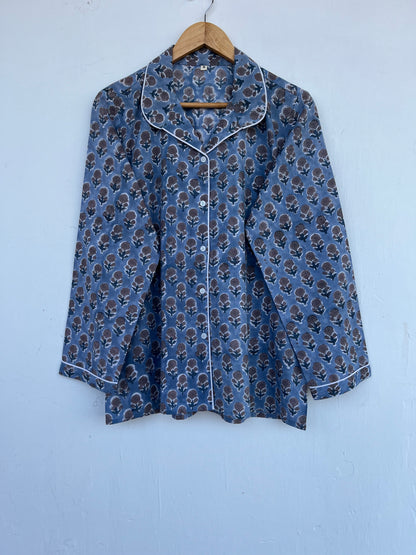 Hand Block Print Cotton Sets | Ladies Nightwear | Floral Sleepwear | Co-Ord Sets