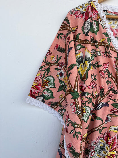 Lightweight Summer Dress Women | Boho Kaftan Cotton Dress | Beach Wear Ladies