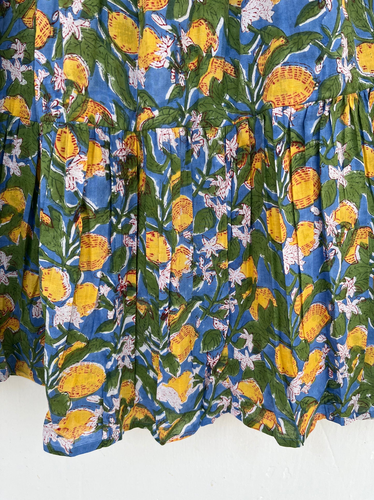 Floral A Line Maxi Skirt | Casual Cotton Long Skirt | Bohemian Clothing