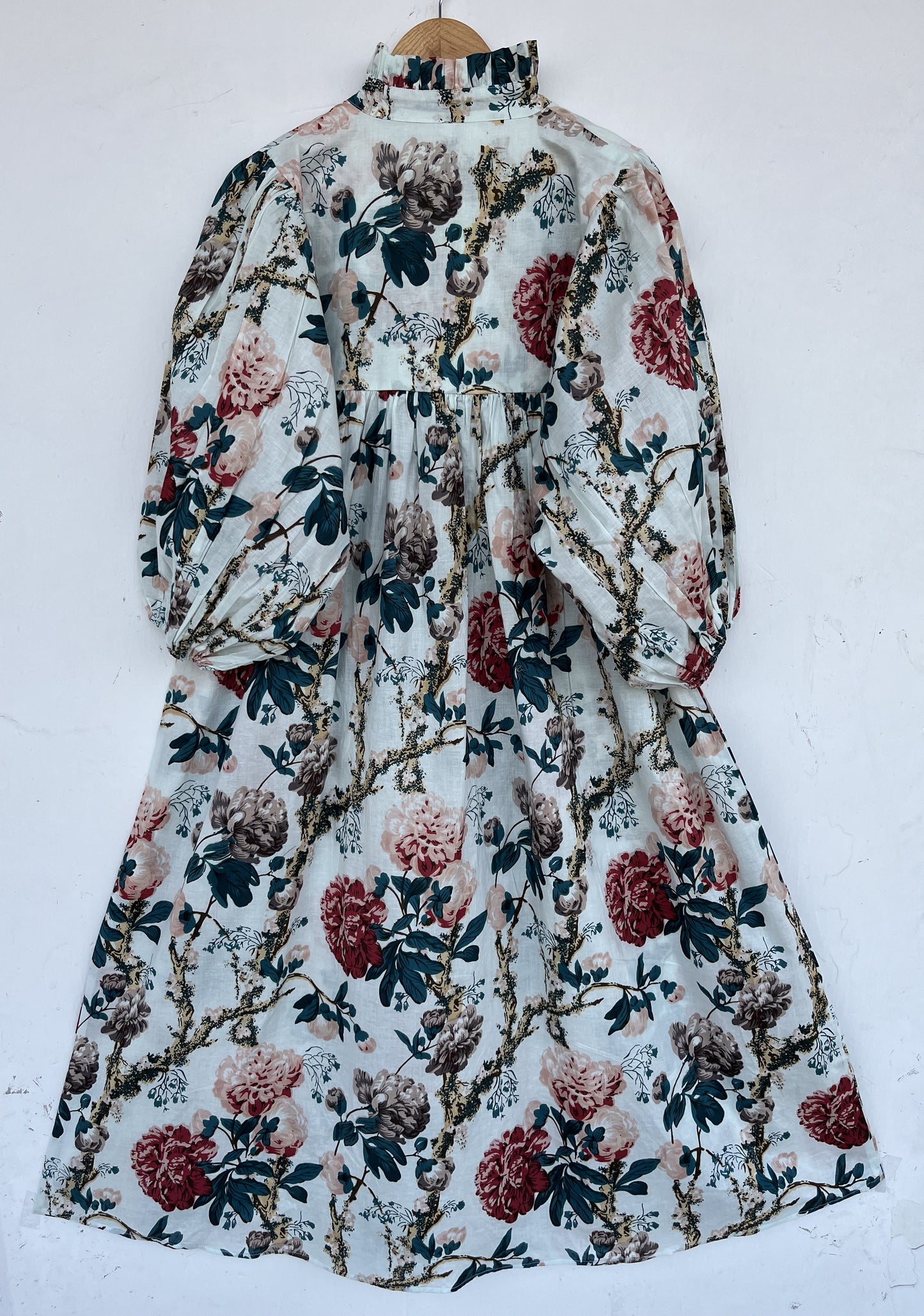 Loose Fit Floral Summer Cotton Dress Women | Picnic Holiday Outfit