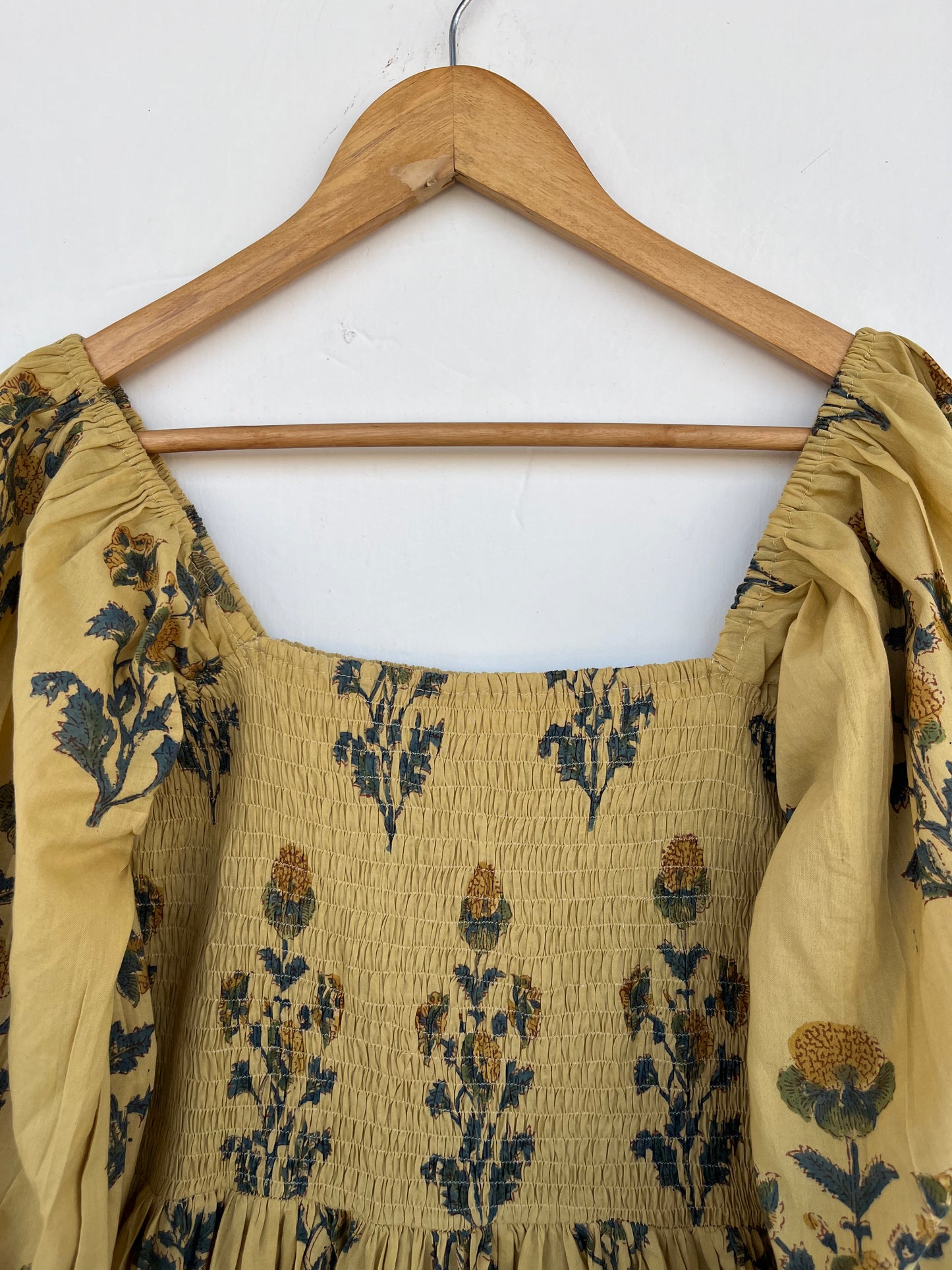 Handmade Floral Maxi Dress | Boho Fall Dress | Romantic Prairie Outfit