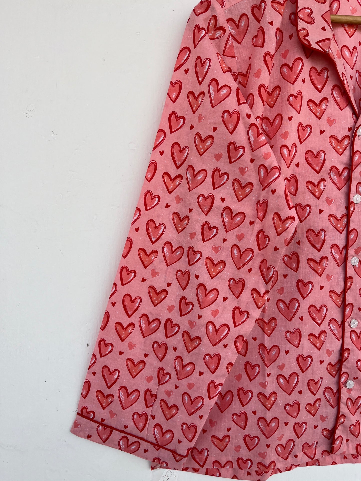 Women Pink Cotton Co ord Set | Comfy Sleepwear | Ladies Nightwear | Honeymoon Dress