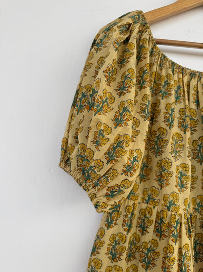 Boho Floral Short Sleeve Maxi Dress | Women Holiday Wear