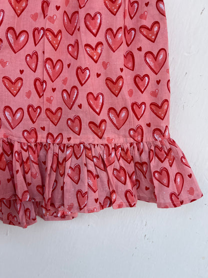 Women Pink Cotton Co ord Set | Comfy Sleepwear | Ladies Nightwear | Honeymoon Dress