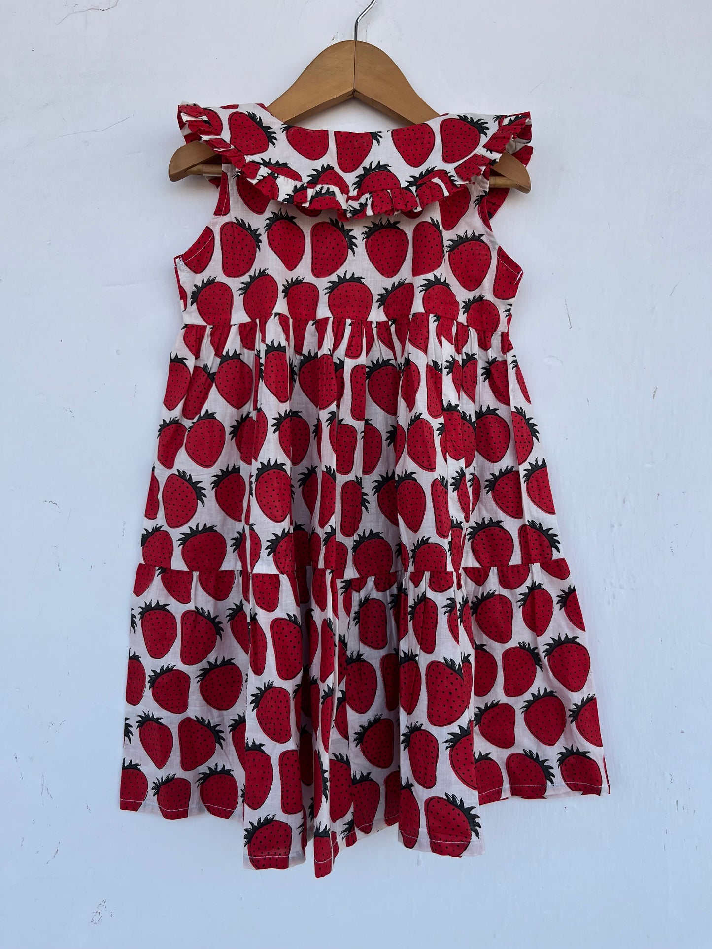 Breathable Cotton Baby Girl Dress | Handmade Kids Summer Dress | Toddler Wear