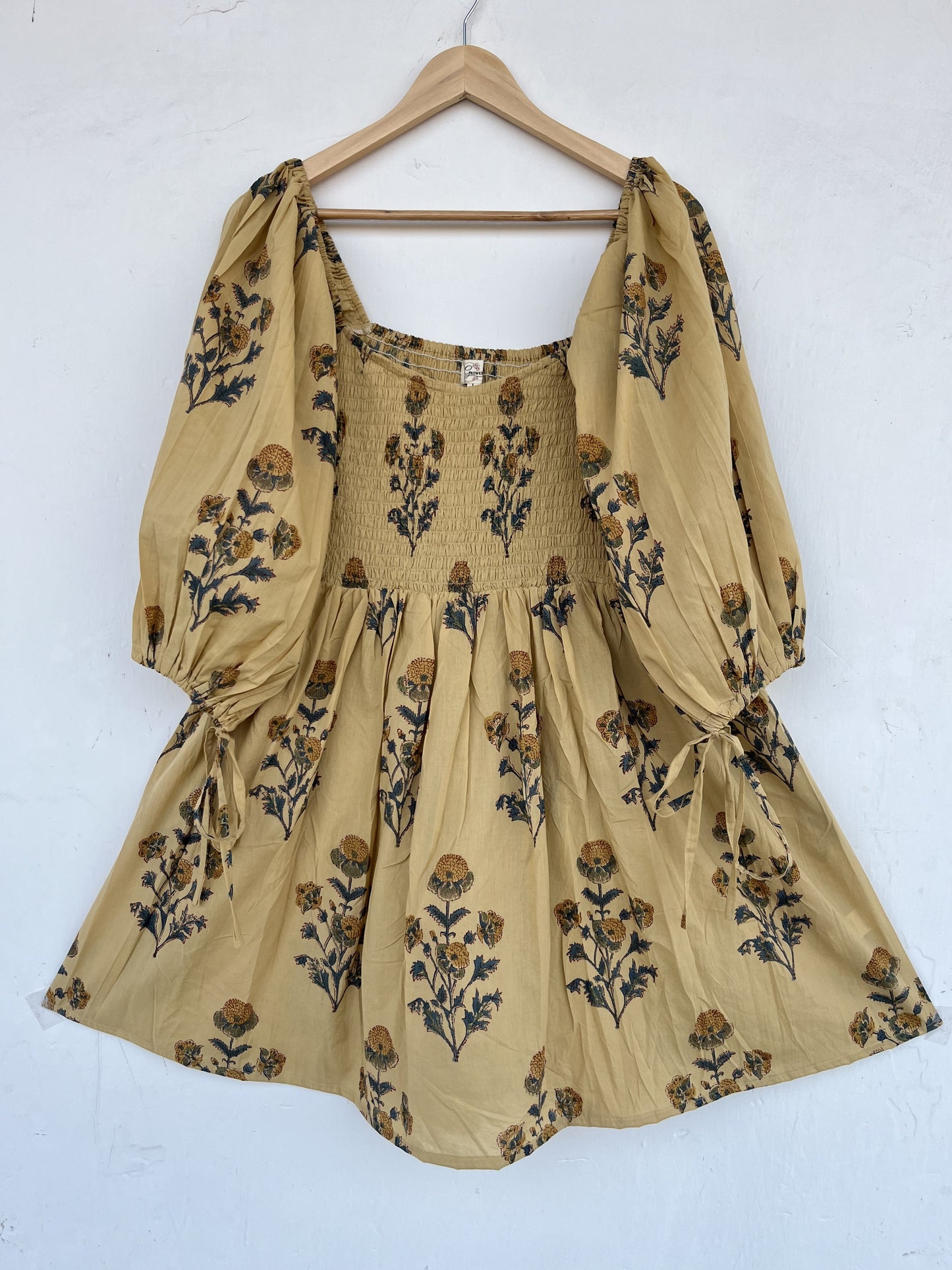 Kids Picnic Dress | Baby Girl Summer Cotton Dress | Girls Minimalist Dress