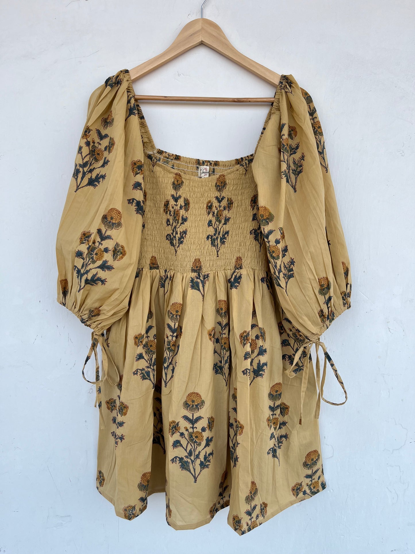 Kids Picnic Dress | Baby Girl Summer Cotton Dress | Girls Minimalist Dress