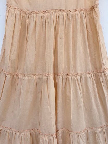 Tie Shoulder Strap Boho Summer Dress | Minimalist Beachwear | Picnic Holiday Dress