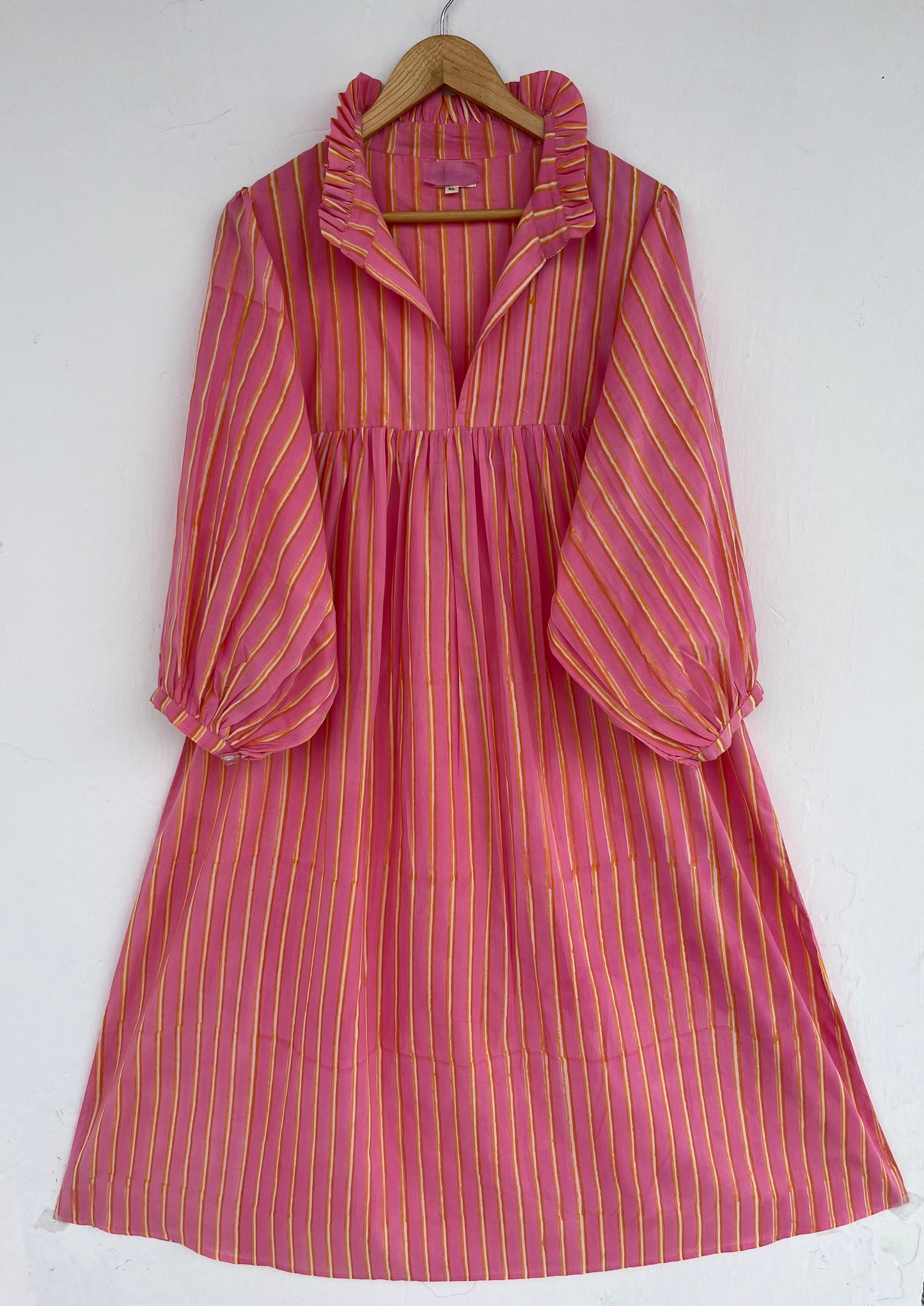 Loose Fit Pure Cotton Vacation Dress | Modest Lightweight Summer Wear