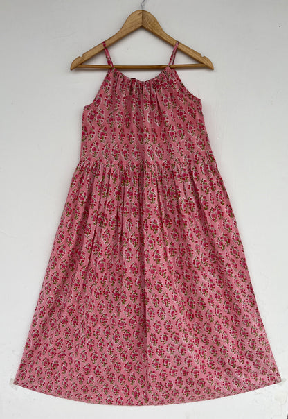 Pink Floral Beach Maxi Dress | Boho Vacation Dress