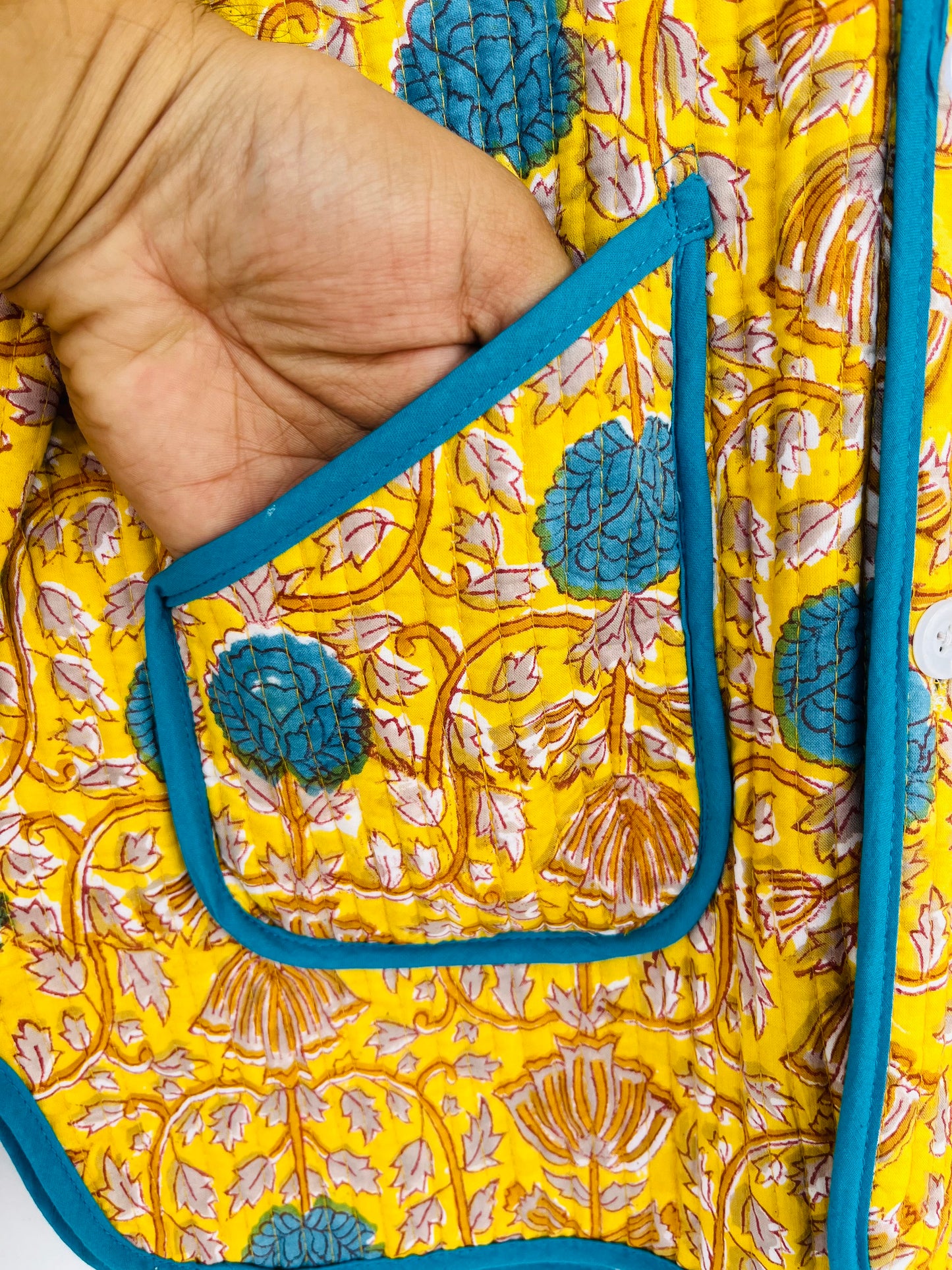 Handmade Cotton Coat | Ethical Fashion Quilted Jacket | Boho Jacket Women