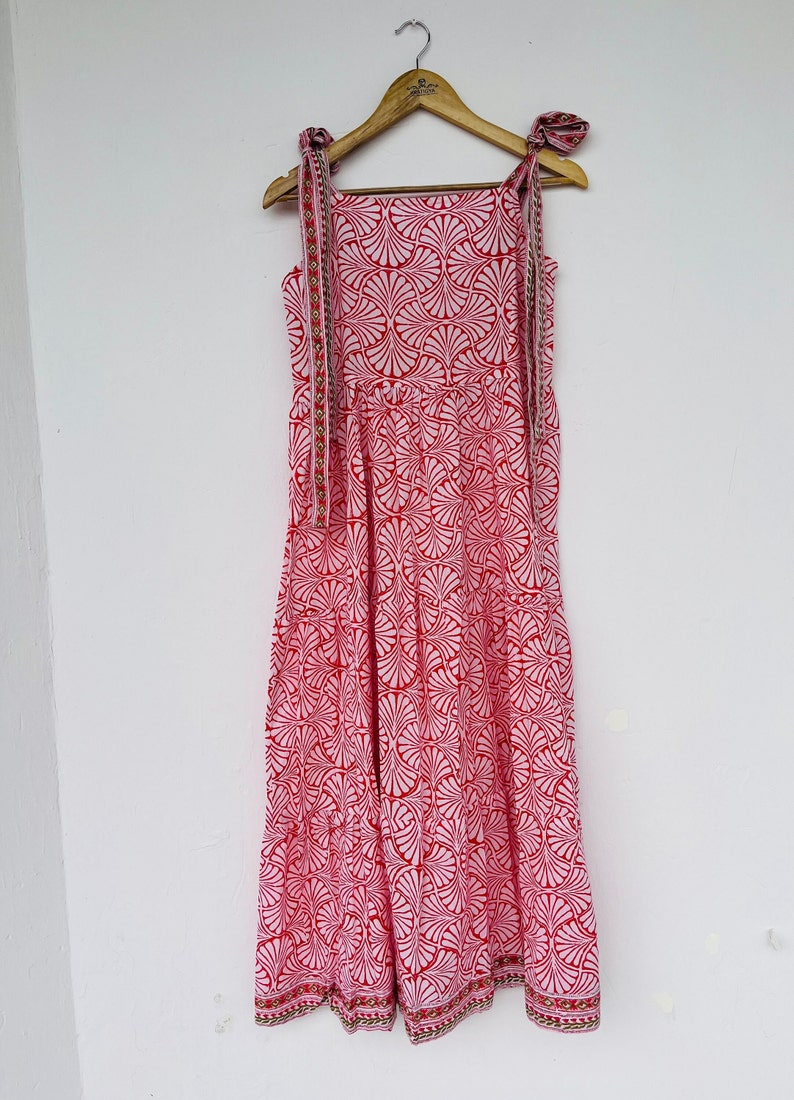 block print dress | cotton long dress | bohemian long maxi | vintage dress