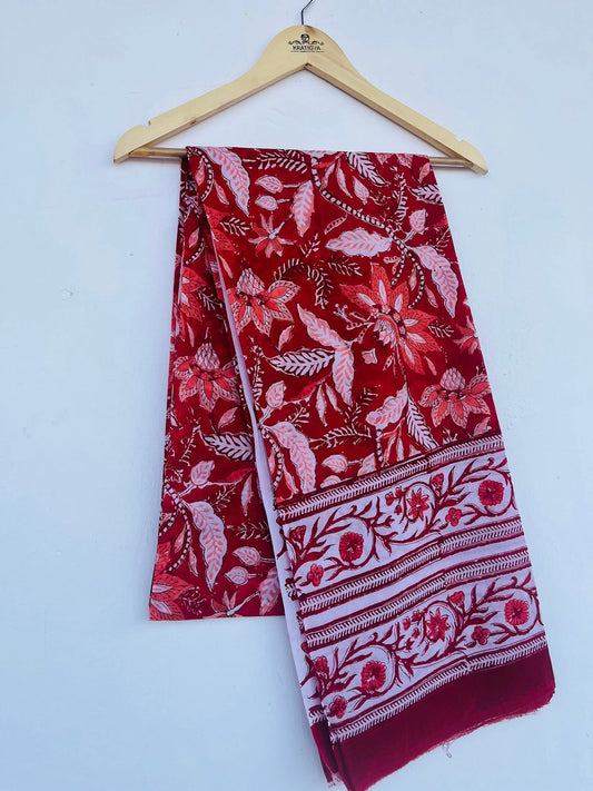 Hand block printed scarfs | BLOCK PRINTED scarfs | soft cotton printed scarfs